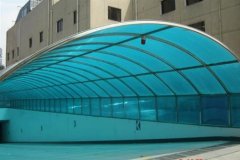 搭建陽光板雨棚的優勢